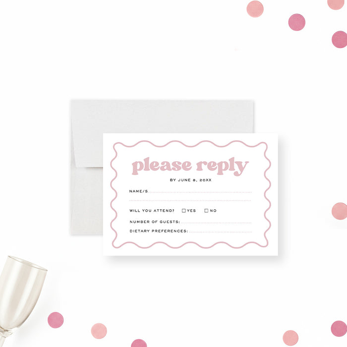 Graduation Invitation Class of 2026 Pink Hats Off Party Invite