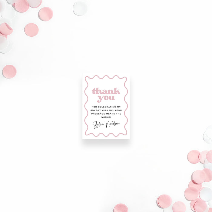 Graduation Invitation Class of 2026 Pink Hats Off Party Invite