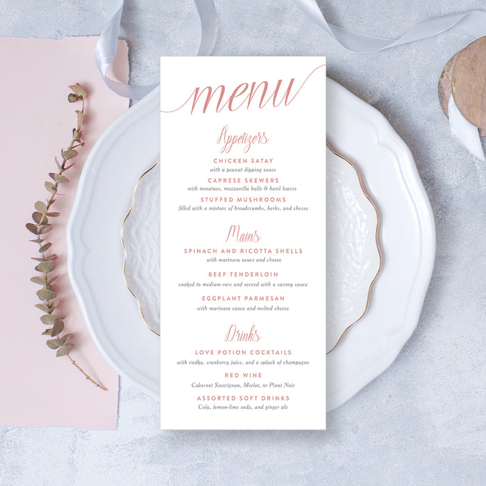 Head Over Heels Engagement Invitation Romantic Blush Party Invite