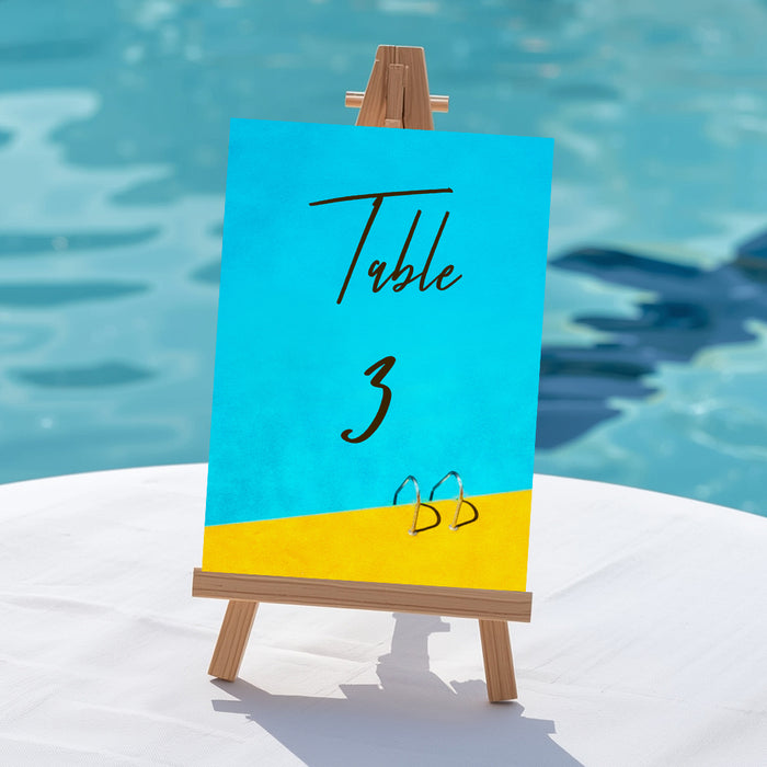 Pool Party Birthday Invitation Summer Swim Party