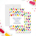 Colorful popsicle-themed birthday invitation featuring an ice pop theme for kids’ summer parties-front-back