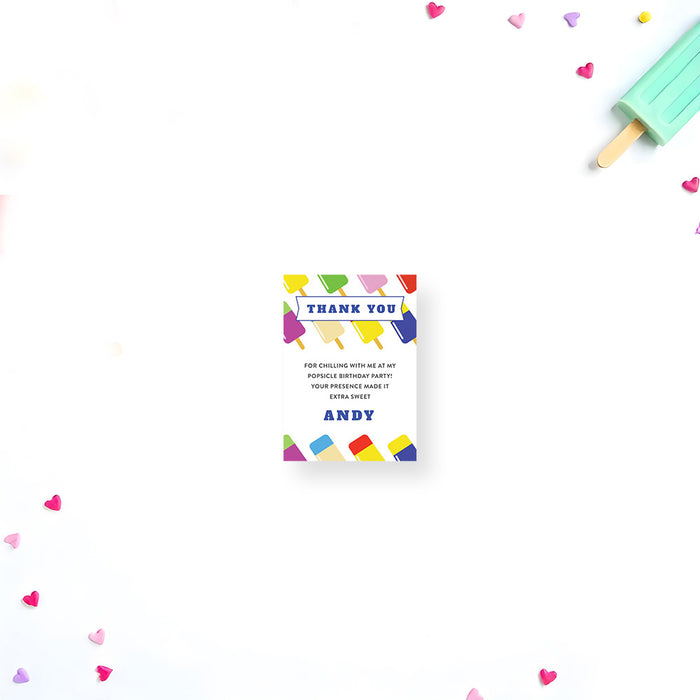 Popsicle Birthday Invitation Summer Party Design