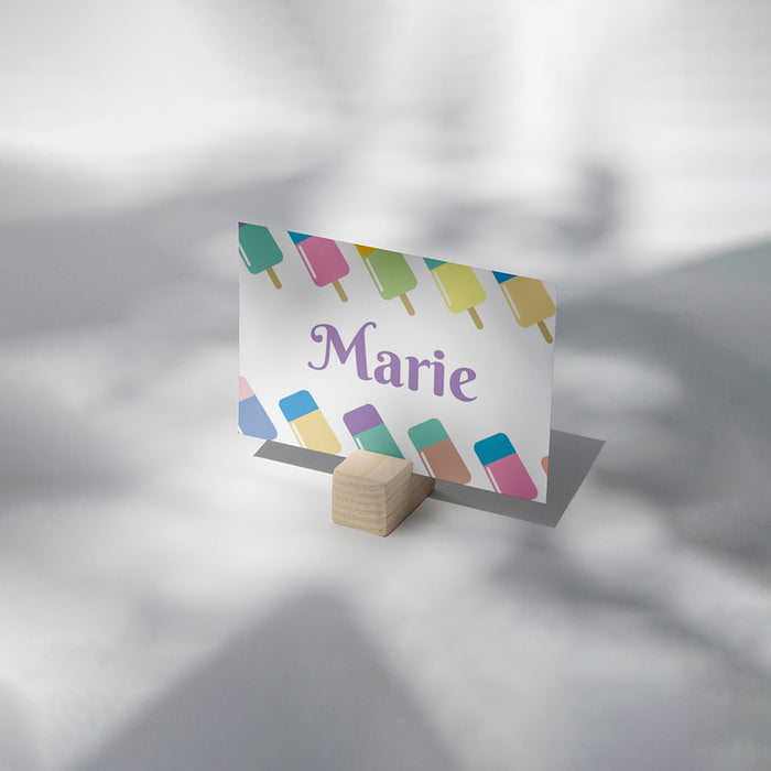 Popsicle Birthday Invitation Summer Party Design