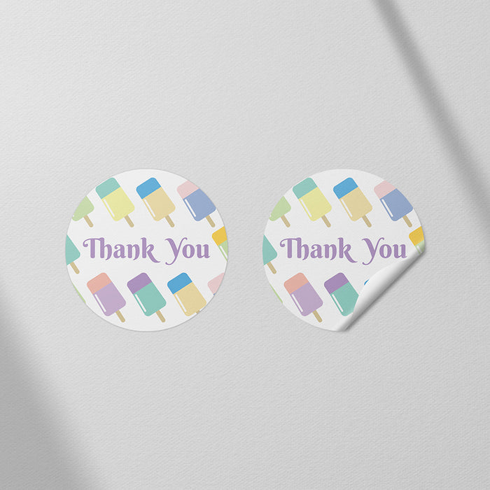 Popsicle Birthday Invitation Summer Party Design