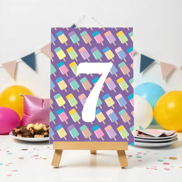 Popsicle Birthday Invitation Summer Party Design