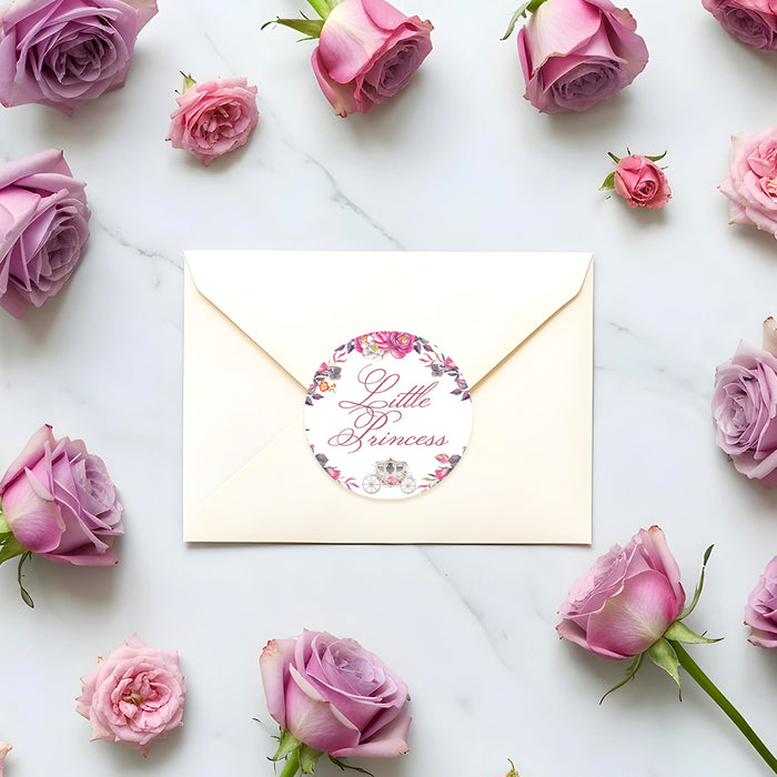 Princess Birthday Invitation Fairytale Carriage Princess Party Invite