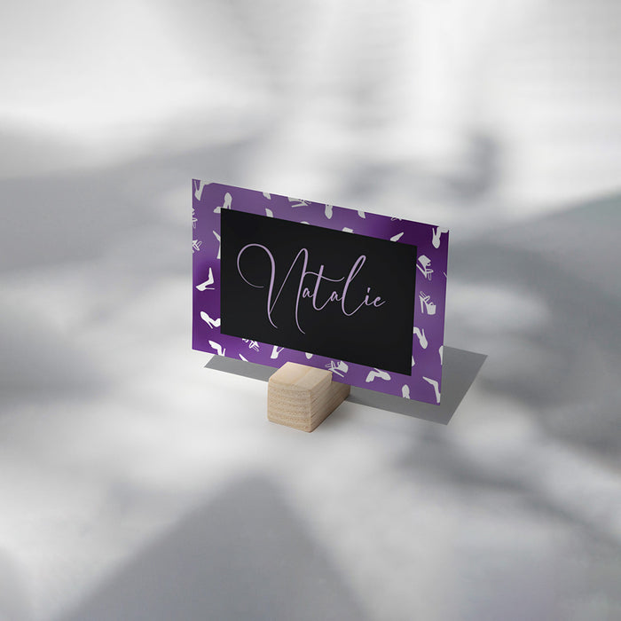 Purple Bachelorette Party Invitation Girls Night Invite