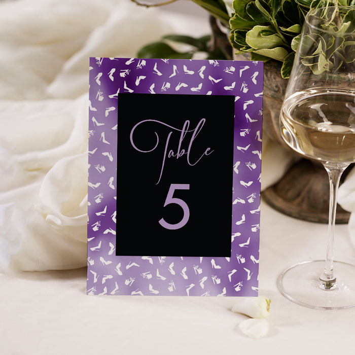 Purple Bachelorette Party Invitation Girls Night Invite