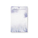 Purple watercolor personalized notepad featuring a Star of David and custom name for Bat Mitzvah favors and elegant stationery.