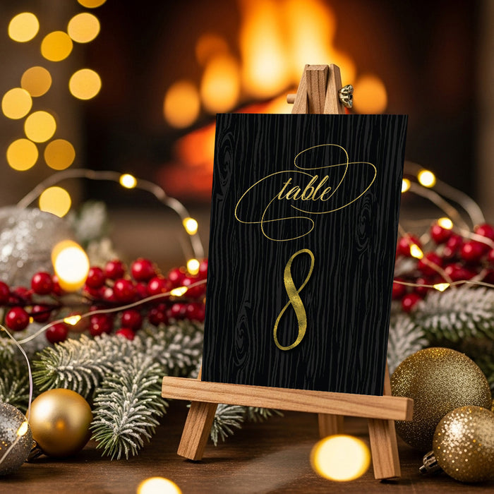 Reindeer Holiday Party Invitation Elegant Christmas Event