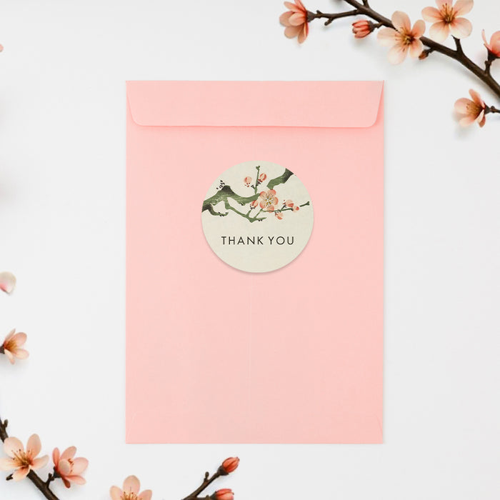 Personalized Cherry Blossom Wedding Invitation Spring Theme
