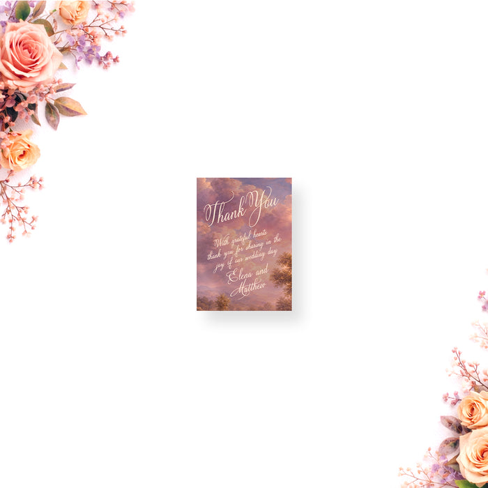Personalized Romantic Vintage Oil Painting Wedding Invitation