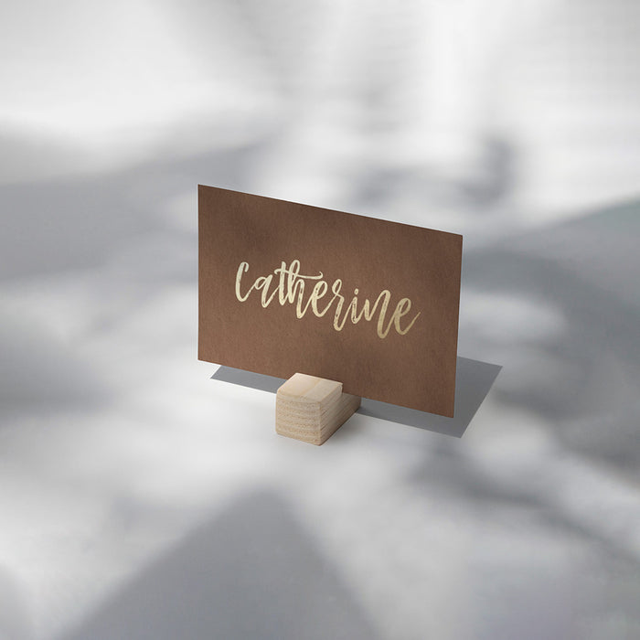 She Said Yes Engagement Invitation Rustic Brown Party Invite