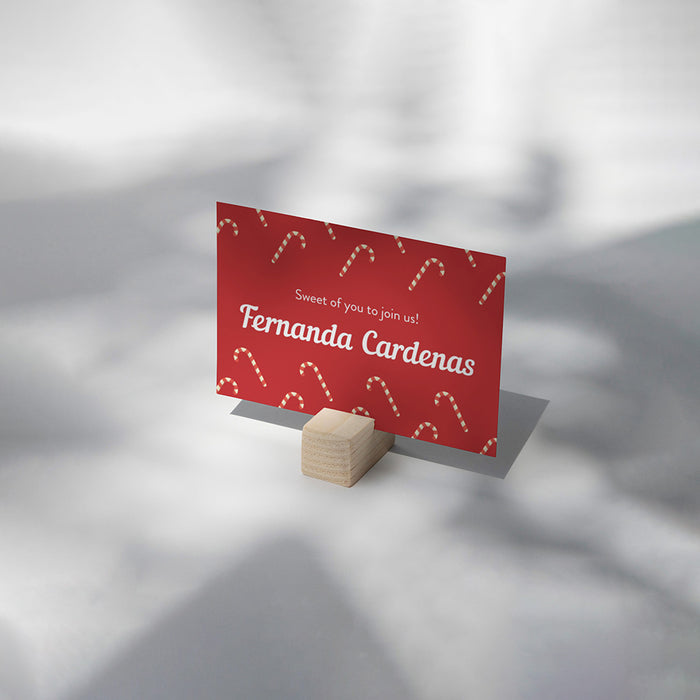 Secret Santa Invitation Christmas Gift Exchange Party Card