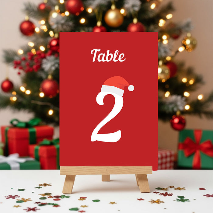 Secret Santa Invitation Christmas Gift Exchange Party Card