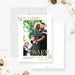 Digital holiday greeting card featuring a family photo with gold Warm Hugs text, perfect for modern Christmas messages and seasonal greetings.