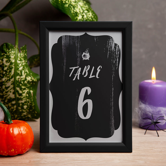 Elegant Black Halloween Party Invitation Spooky Costume Party Invite