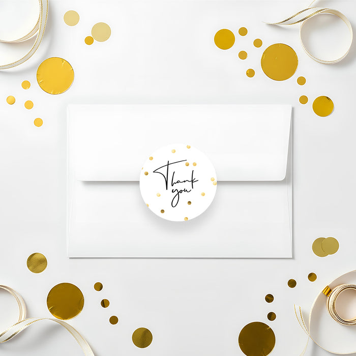 Surprise Birthday Party Invitation Gold Confetti