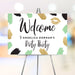 Dirty Thirty birthday welcome sign featuring black script, mint brush strokes, and faux gold glitter kiss mark—ideal for milestone birthday, bachelorette party, or chic event entrance.