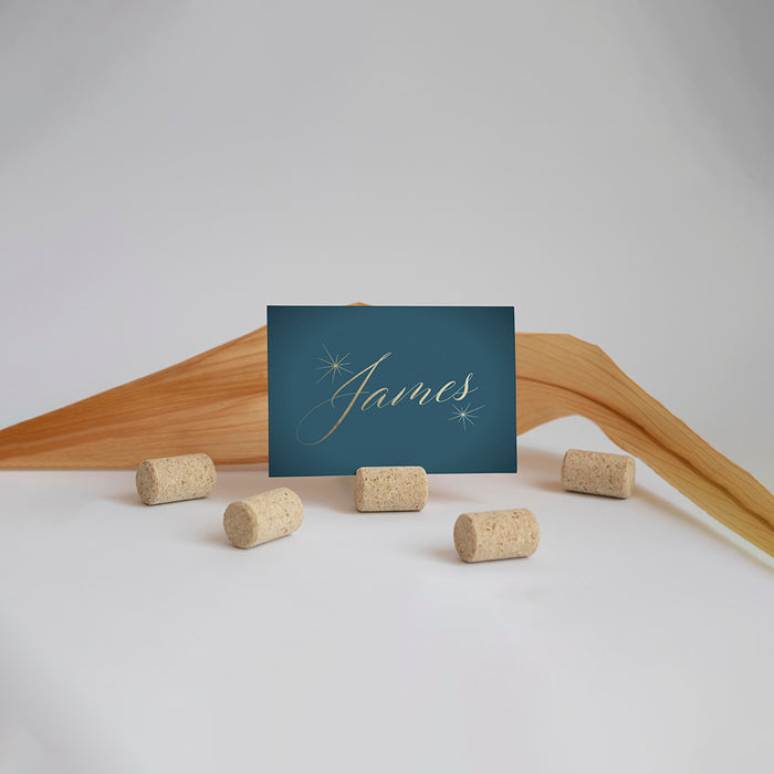 Teal Gold Corporate Anniversary Invitation Elegant Dinner Invite