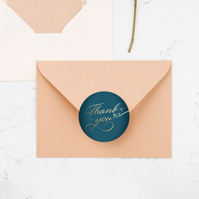 Teal Gold Corporate Anniversary Invitation Elegant Dinner Invite