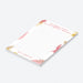 Funny personalized notepad with a Too Legit to Quit quote, lined pages and custom name-side