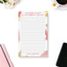 Funny personalized notepad with a Too Legit to Quit quote, lined pages and custom name