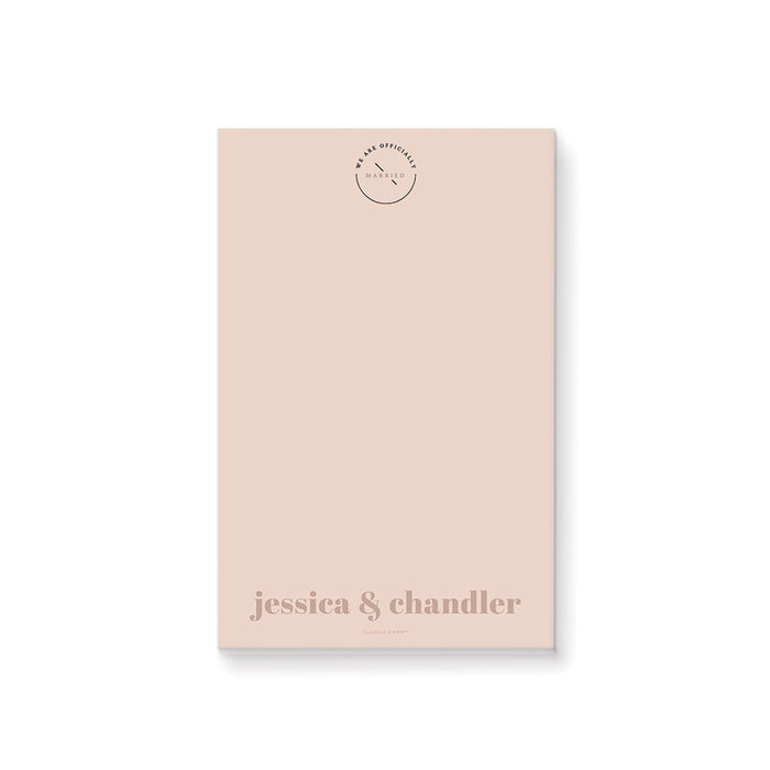 Modern Wedding Invitation Card in Warm Beige, Soft Taupe Invitations for Wedding Couple Shower Celebration