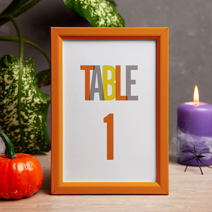 Trick or Treat Halloween Party Invitation Modern Colorful Card