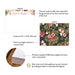 A2 note card specifications: 5.5 × 4.25 inches, double-sided printing and heavyweight 120 lb matte cardstock.