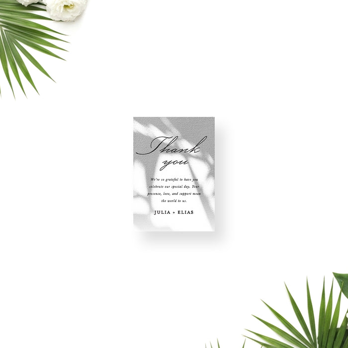 Tropical Palm Wedding Invitation Garden Party Card