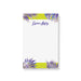 Personalized notepad with tropical palm leaves, ideal for birthday favors, summer events, or beach parties