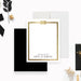 Wedding thank you card knot design elegant personalized note card-front-back