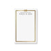 Personalized wedding notepad knot design engagement gift stationery