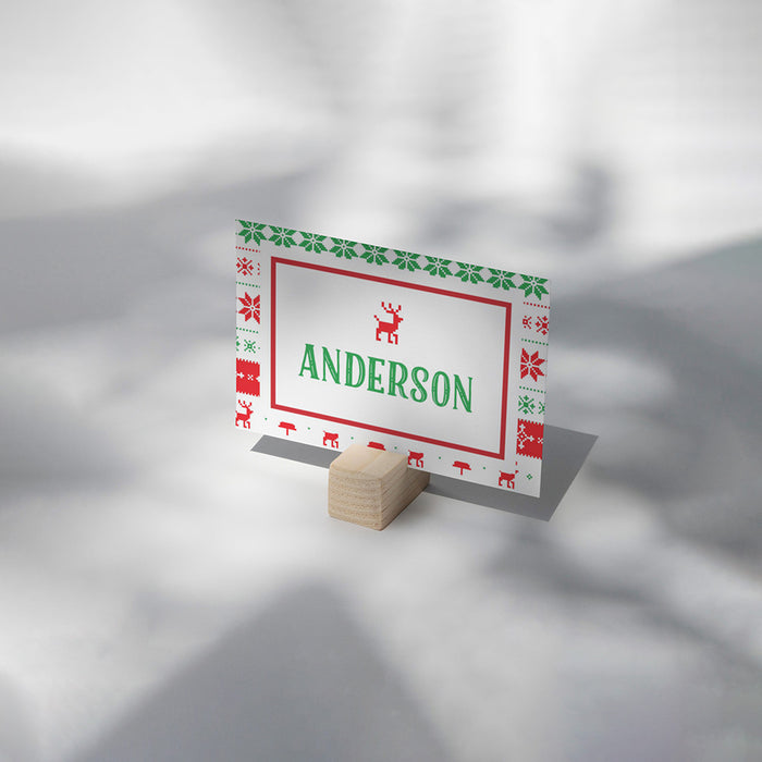 Ugly Christmas Sweater Holiday Party Invitation