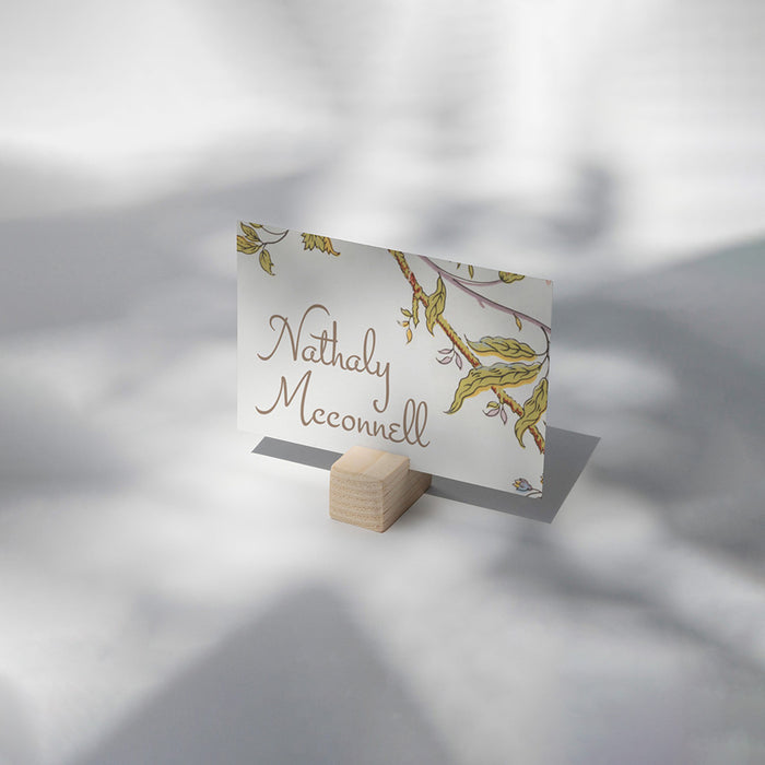 Wedding Invitation Vintage Botanical Floral Garden Invite