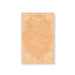 Personalized peach watercolor notepad with white floral lace borders and an elegant script name.