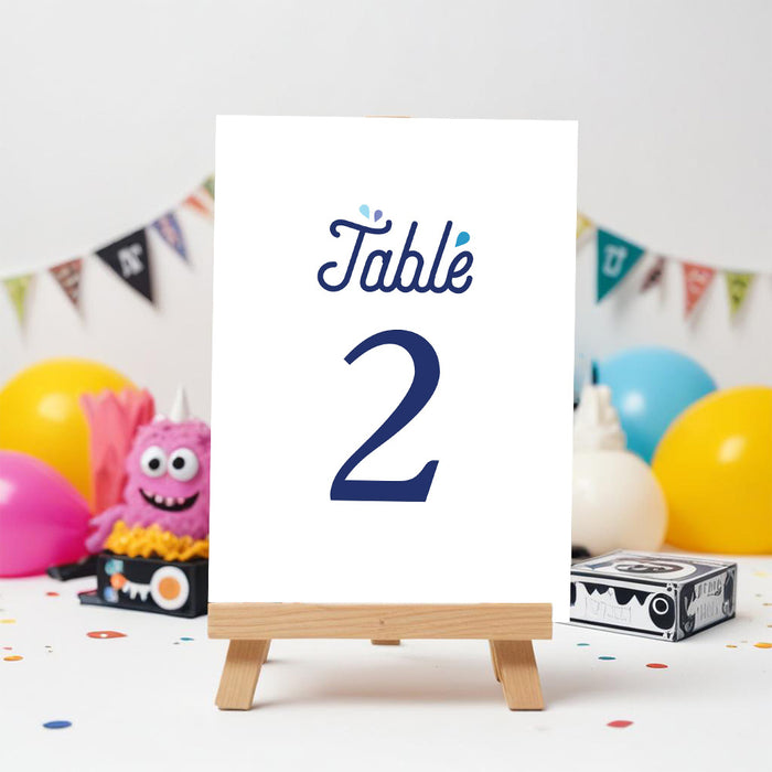 Personalized Splish Splash Pool Party Birthday Invitation for Kids