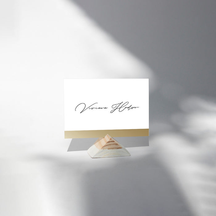 Elegant Script Wedding Invitation Card