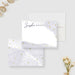 Personalized thank you card with gold stars and watercolor sky, featuring a custom name, perfect for formal events or gifts.