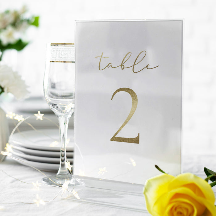 Personalized Wedding Photo Invitation Elegant Gold Typography