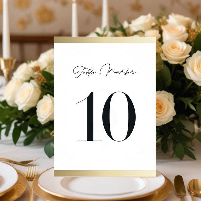 Elegant Script Wedding Invitation Card