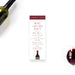 wine tasting ticket invitation with wine bottle design for a winery birthday party or milestone celebration
