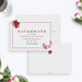 Wine-themed save-the-date card showcasing botanical grape illustrations, perfect for vineyard-inspired weddings or anniversaries.-front-back