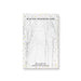 Custom winter wonderland notepad with snow-covered forest design, personalized stationery gift with company name, seasonal party favor, or holiday desk accessory.