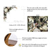A2 note card specifications: 5.5 × 4.25 inches, double-sided printing and heavyweight 120 lb matte cardstock.