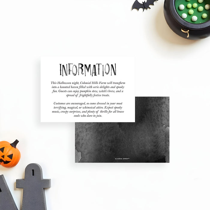 Witch’s Brew Halloween Party Invitation Spooky Event Card