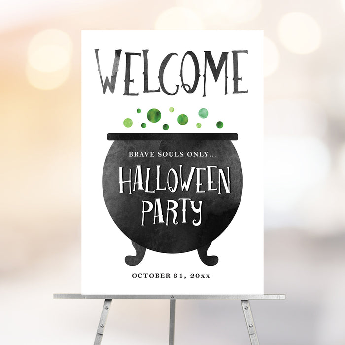Witch’s Brew Halloween Party Invitation Spooky Event Card