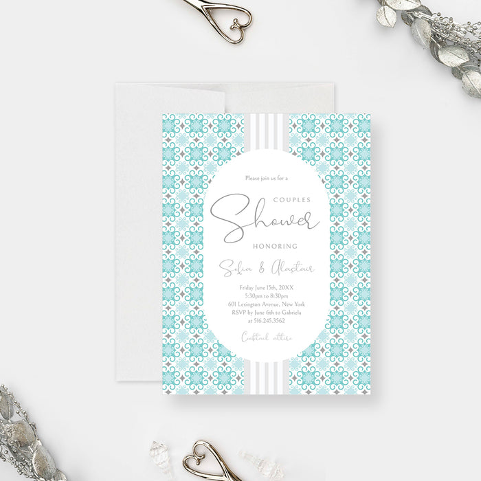 Personalized Couple Shower Invitation Template, Rehearsal Dinner Party Invites, Custom Couples Wedding Shower, The Night Before Dinner Invitation Printable Card