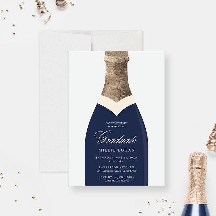 Pop the Champagne Party Invitation Editable Template, But First Champagne Birthday Digital Download, Champagne Shower Brunch Printable